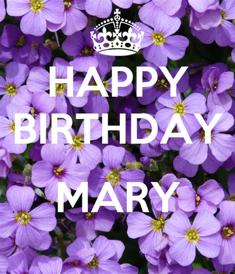 HAPPY BIRTHDAY MARY Poster | Maxi | Keep Calm-o-Matic