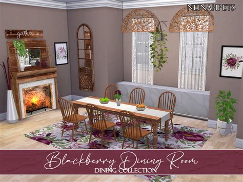 Sims 4 Dining Room Downloads Sims 4 Updates