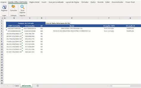 Planilha Consulta Sintegra Sp Guia Do Excel My Xxx Hot Girl