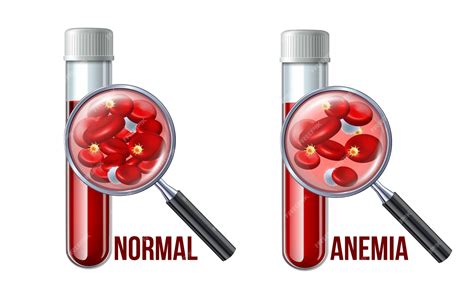 Anémie Ferriprivela Différence Entre La Quantité Danémie De Globules