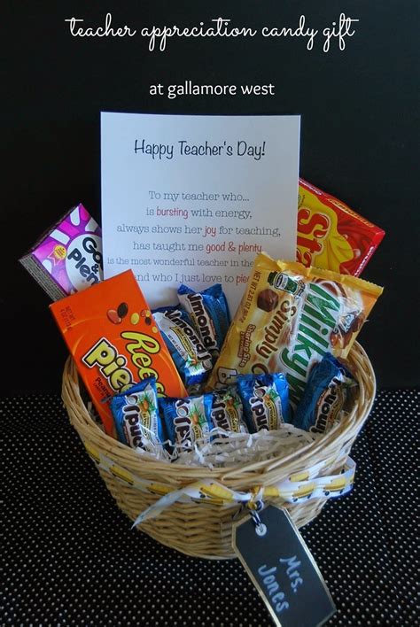10 Attractive Teacher Appreciation T Ideas With Candy 2024