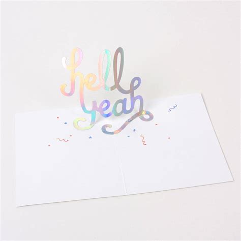 Hell Yeah Card By Northlight Design