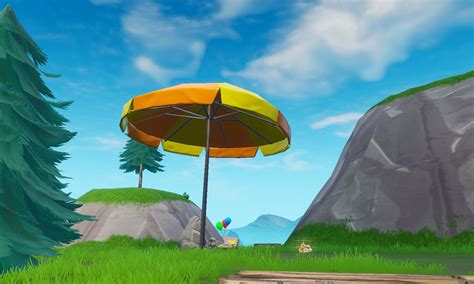 All Fortnite Locations Where To Bounce Off A Giant Beach Umbrella In