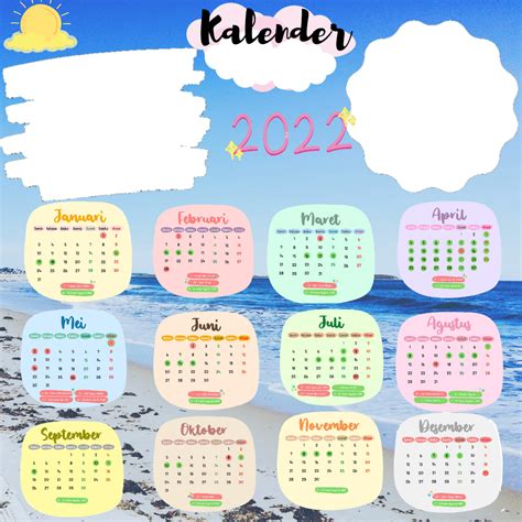 Kalender 2022 Twibbonize