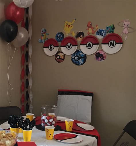 Pokémon Party Decorations Pokemon Party Pokemon Party Decorations