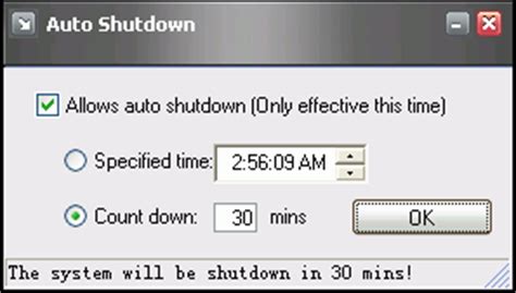 However, it has happened to me a number of times. Auto Shutdown - Allows the computer auto shutdown at ...
