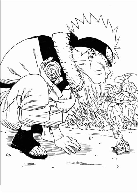 Naruto Coloring Pages Color Have Fun With These Naruto Coloring Pages