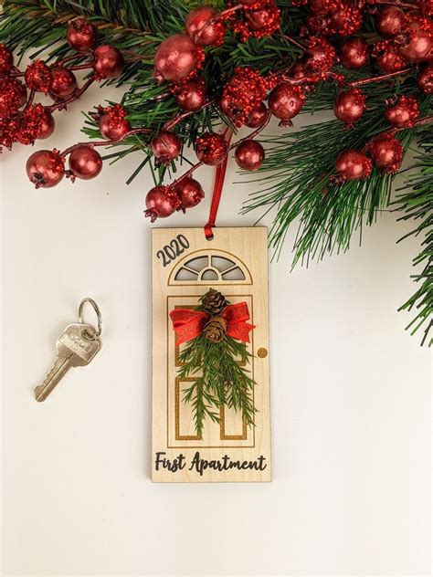 First Apartment Ornament 2021 First Christmas In New Home Etsy
