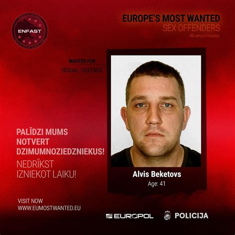 Latvian Sex Offender Among Europes Most Wanted Article
