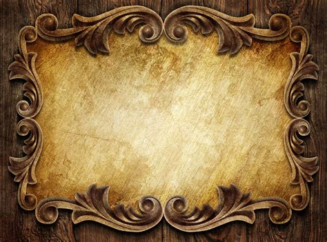 Wood Frame Background Wallpaper Frame Continental Background Image And Wallpaper For Free