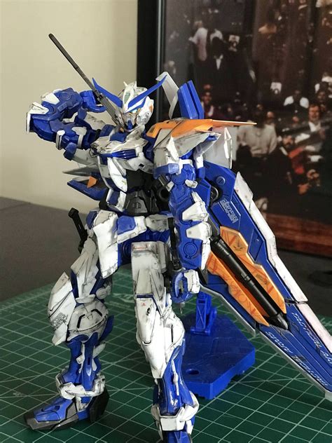 Mg Gundam Astray Blue Frame Weathered Gunpla