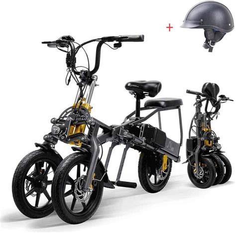 Yauuya Foldable Electric Tricycle For Adults With Poor Balance Ability