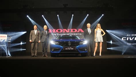 Honda Civic 2016 Launched In Uae Kuwait Yallamotor