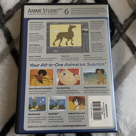 Anime Studio Debut 6 Create Your Own Cartoons And Animations Dvd Free