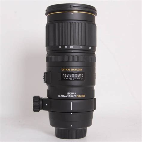 Used Sigma 70 200mm F 2 8 Apo Lens Nikon F Park Cameras