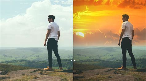 How To Add A Sunset Sky To Any Photo In Photoshop Dr Design Resources