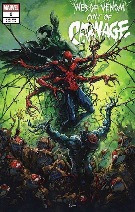 Web Of Venom Cult Of Carnage 1 Clayton Crain Variant Cover Options