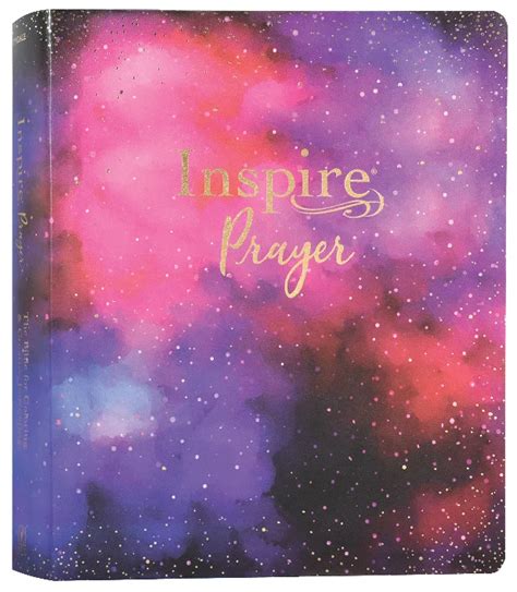 Nlt Inspire Prayer Bible Giant Print Purple Koorong