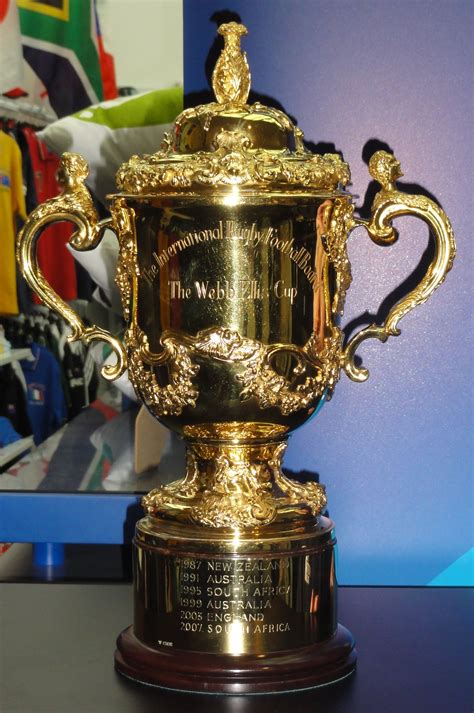 The Rugby World Cup Trophy The Webb Ellis Cup Rugby World Cup World