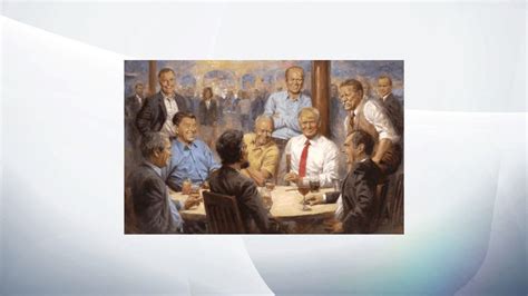 Trumps Painting Which Former Us Presidents Are Pictured With A