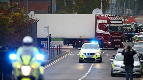 Essex Lorry Deaths Driver Found 39 Dead Migrants Suffocated In
