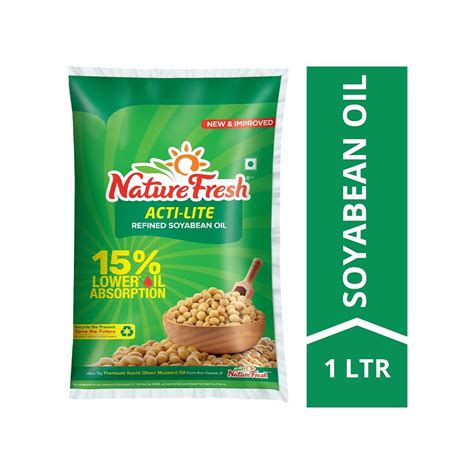 Nature Fresh Acti Lite Refined Soyabean Oil Price Buy Online At ₹152