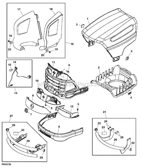 John Deere 115 Parts Diagram Atkinsjewelry