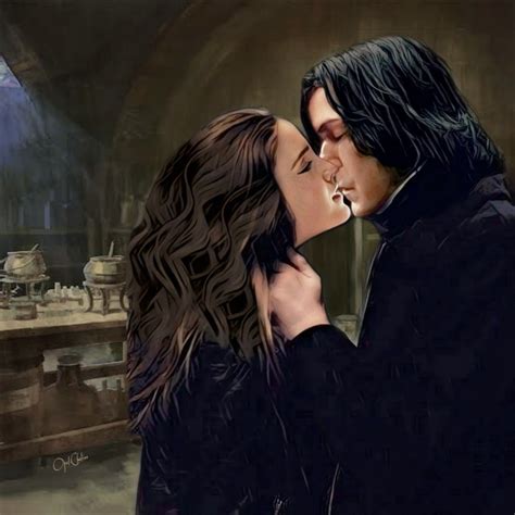 Snamione Apprentice By Opalchalice On Deviantart Snape And Hermione