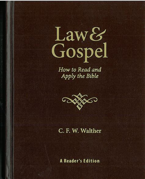 Law And Gospel How To Read And Apply The Bible Ambassador Publications