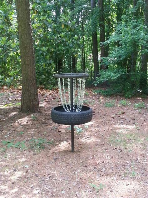 I am going to try to show you how i built my first disc golf goal with parts i got from lowes for around $75! Homemade disc golf hole. I wish actual courses would ...