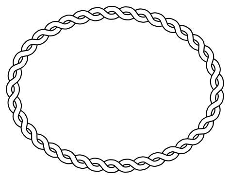 Oval Png Black And White Transparent Oval Black And Whitepng Images