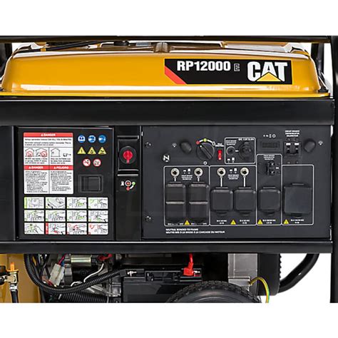 Cat® Rp12000 E 12000 Watt Electric Start Portable Generator 49
