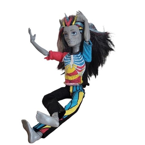 Mattel Toys Monster High Freaky Fusion Neighthan Rot Boy Doll