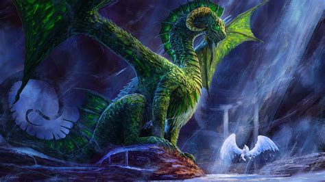 Emerald Sentinel Emerald Dragon Artwork Legendary Dragons