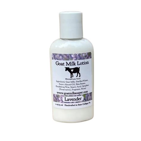Goat Milk Lotion Lavender 8 Oz Pump Bottle Wonderfully Creamy