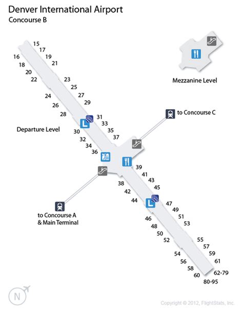 Denver Airport Terminal Map