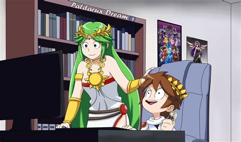 Pit And Palutena Animation Super Smash Brothers Ultimate Know