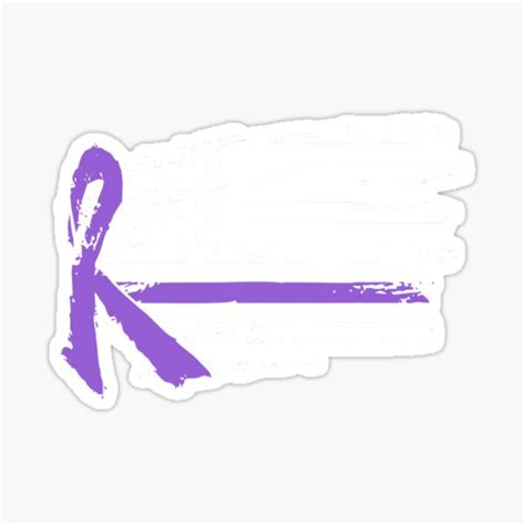 Lupus Awareness Month American Flag Autoimmune Diseases Sticker For