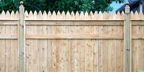 Good Neighbor Privacy Fence With Picket Boards