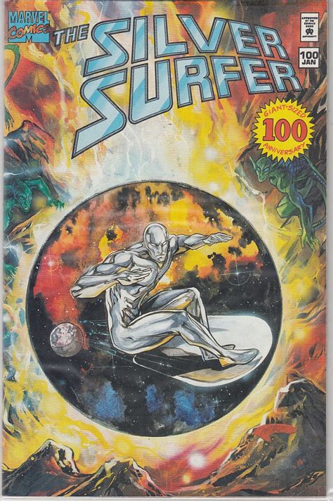 Silver Surfer 2nd Series 100 Vf Collectors Edge Comics