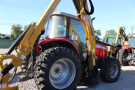 2013 MASSEY FERGUSON 5465 Boom Mower Tractor