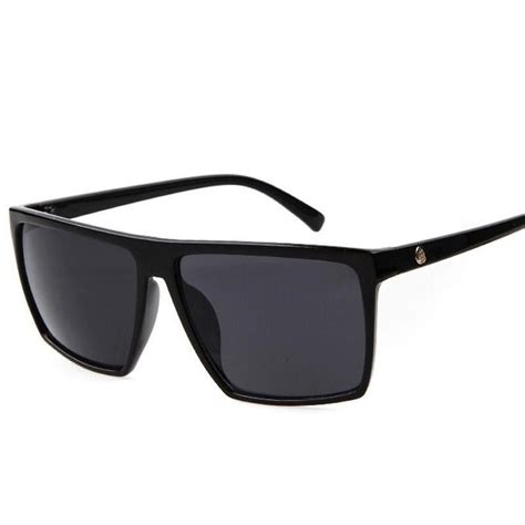 Square Style Mirror Photochromic Oversized Sunglasses For Men