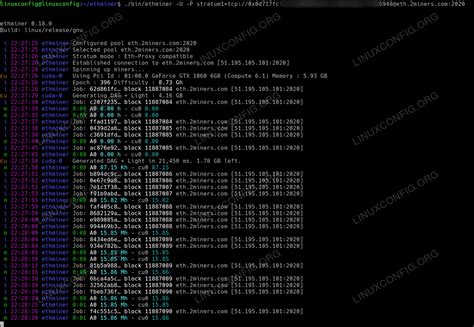 This guide is for people looking to get setup mining ethereum on linux. Ethereum Mining on Ubuntu 18.04 and Debian - LinuxConfig.org