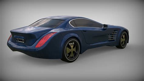 Concept Design Car 3d Model Turbosquid 1344469