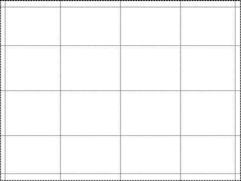 Download Blank 6 X 6 Grid Monochrome Png Image With No Background