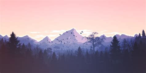 Mountains Minimal Landscape 4k Wallpaperhd Nature Wallpapers4k