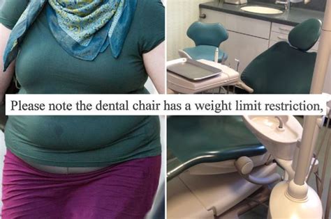 Too Fat For The Chair Dentist Tells Obese Patients To Go To Hospital