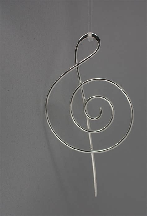 Silver Spiral Shawl Pin Simple Modern Design Large Size Stick Pin