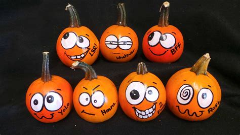 25 Easy Pumpkin Painting Ideas That Look Cute 2023 Edition Painted