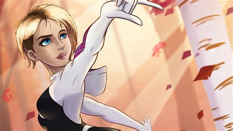 Gwen Stacy And Spider Gwen Solo Nipples Blonde Pussy Vagina Curvy My